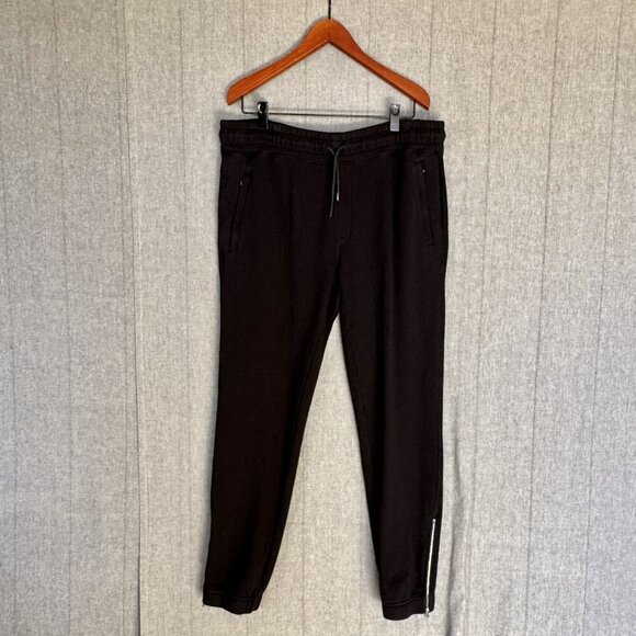 Cotton Citizen Bronx Sweatpants Black Silver Ankle Zipper Pants Size XXL - Picture 4 of 15